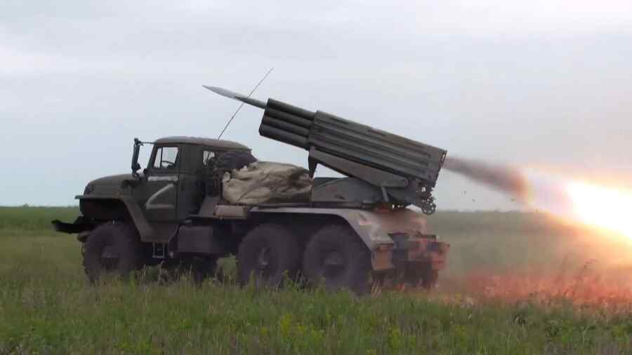 Angkatan Bersenjata Rusia Menyerang Lokasi Angkatan Bersenjata Ukraina Di Wilayah Nikolaev
