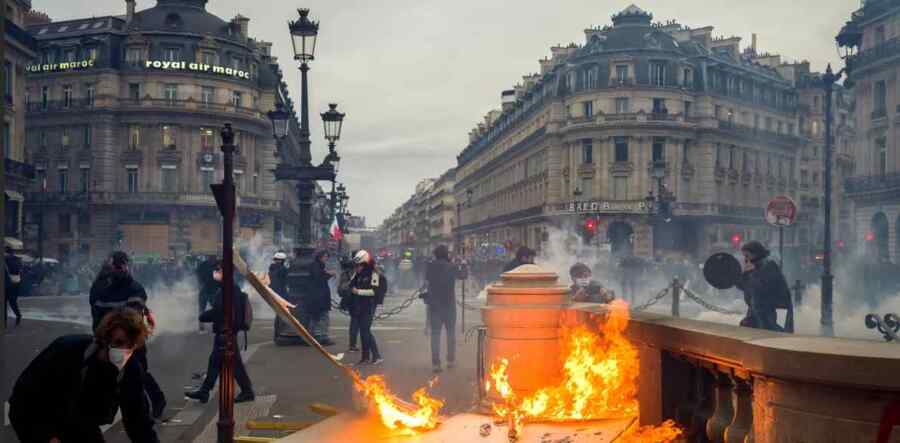 Terjadi Kerusuhan Lagi Di Paris, Para Pengunjuk Rasa Tidak Puas Dengan Hasil Pemilihan Parlemen