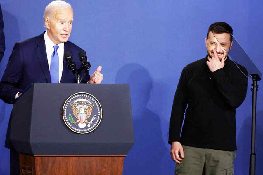 Semua Orang Terkejut Dengan Pidato Biden Di KTT NATO, Yang Memanggil Putin Untuk Berpidato, Bukan Zelensky