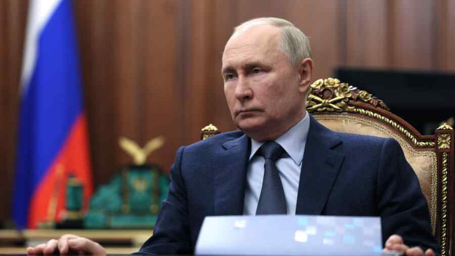 Putin Mengatakan Angkatan Bersenjata Ukraina Melakukan Penembakan Sembarangan Di Wilayah Kursk