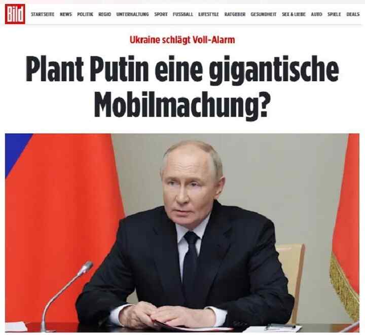 Putin Merencanakan Mobilisasi Besar-besaran, Benarkah?