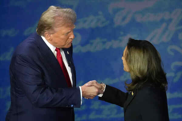 Putaran Pertama Debat Trump-Harris Telah Dimulai