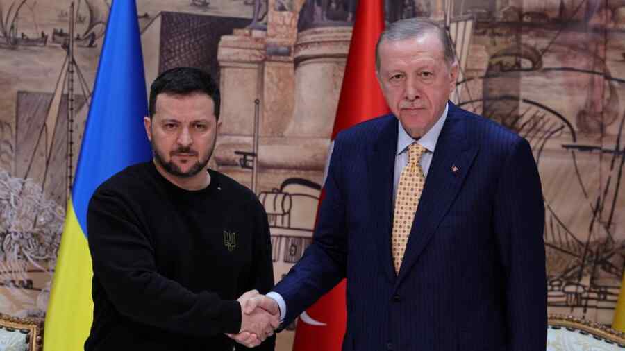 Star: Zelensky Tiba di Ankara untuk Berunding dengan Erdogan tentang Ukraina