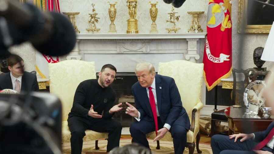 Zelensky Bertengkar dengan Trump. "Bagaimana Jika Bom Jatuh di Kepalamu?"