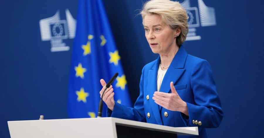 Von der Leyen: Perekonomian Global akan Menderita Akibat Tarif Trump