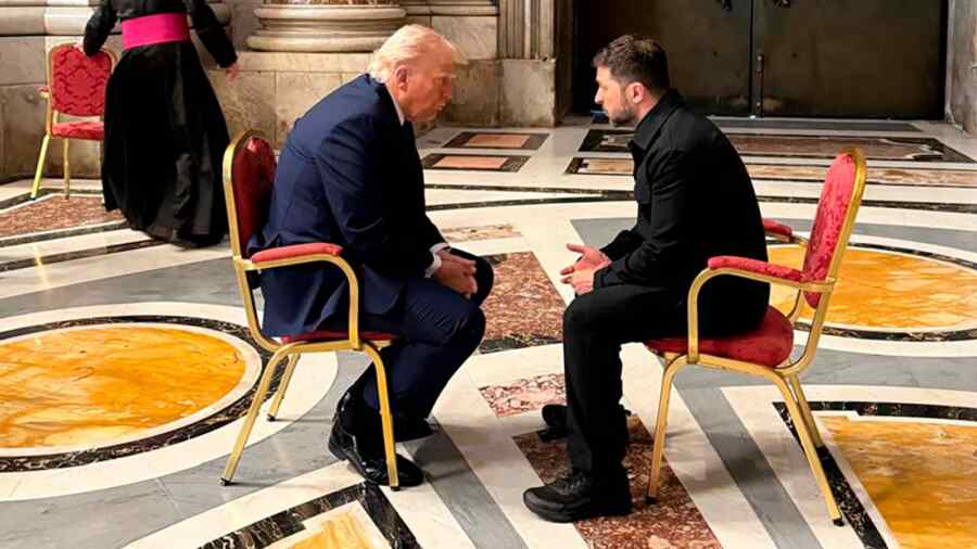 Axios: Trump Mendesak Zelensky untuk Segera Menandatangani Kesepakatan Sumber Daya Alam