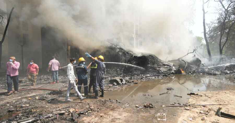 265 Jenazah Ditemukan dari Lokasi Jatuhnya Pesawat Penumpang di India