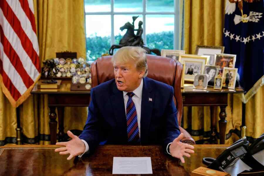 Gedung Putih: Ukraina Tidak Memberitahu Trump Tentang Serangan di Pangkalan Udara Rusia