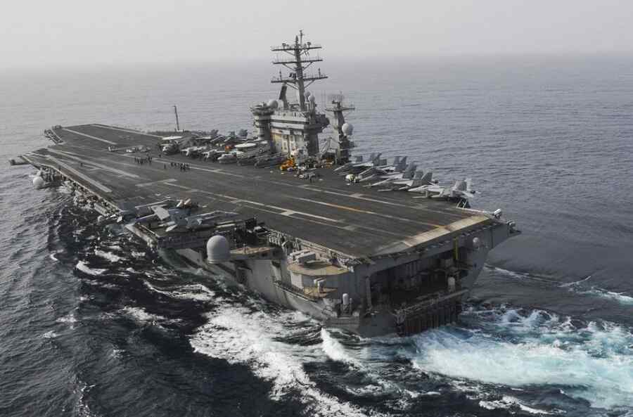 Reuters: AS Memindahkan Kapal Induk Nimitz ke Timur Tengah