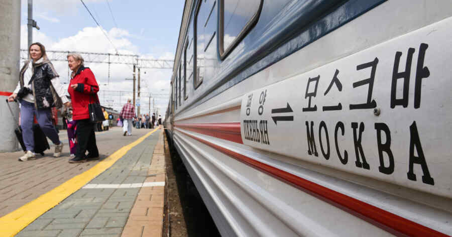 TASS: Kereta dari Pyongyang Tiba di Moskow untuk Pertama Kalinya Setelah Absen Selama Lima Tahun