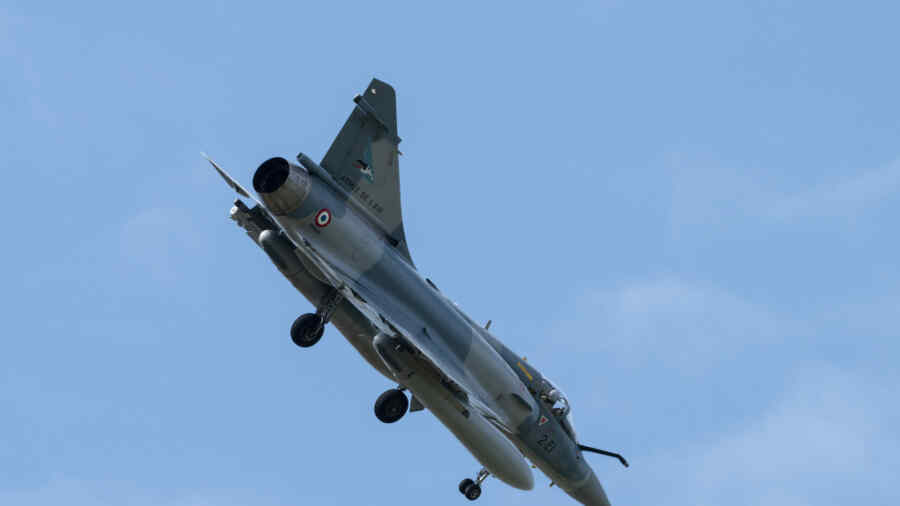 Pesawat Tempur Mirage 2000 Prancis Milik Angkatan Bersenjata Ukraina Jatuh di Volyn