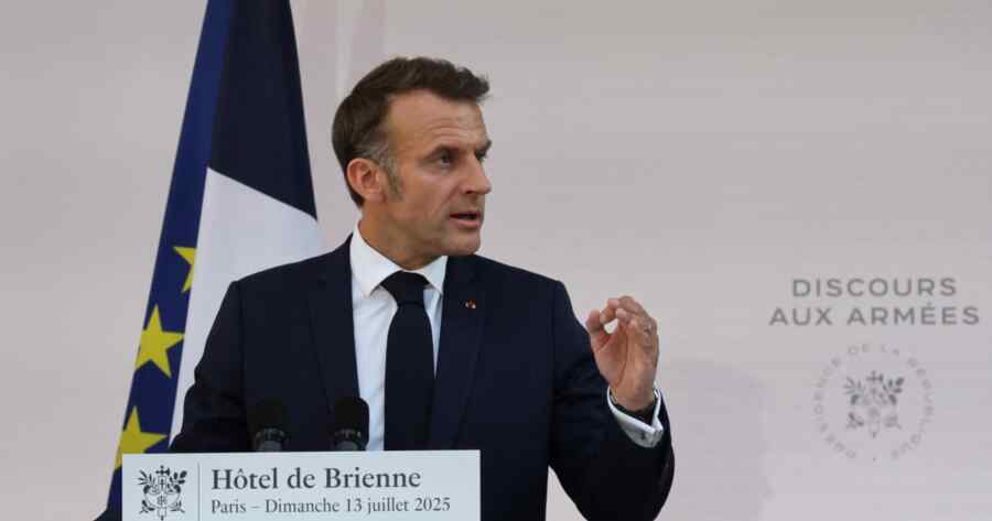 Macron: Jumlah Negara yang Siap Berpartisipasi dalam "Koalisi yang Bersedia" Telah Mencapai 30