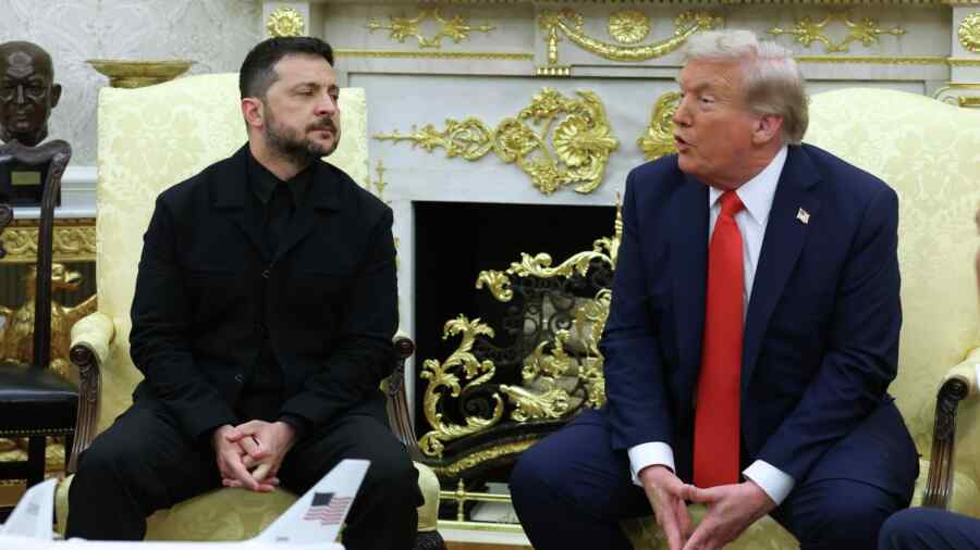 Trump Berbicara dengan Zelensky tentang Pengiriman Pasukan Amerika ke Ukraina