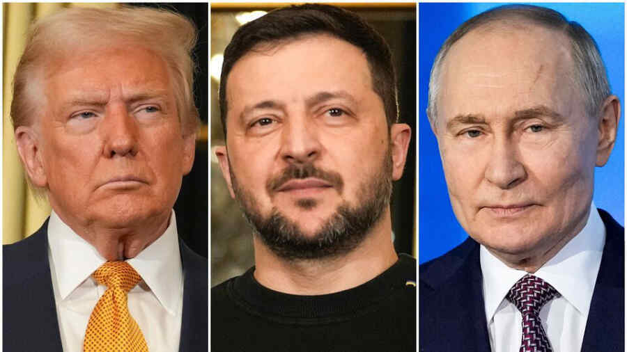 Trump Berencana Bertemu Putin dan Zelensky Setelah Pertemuan Puncak di Alaska