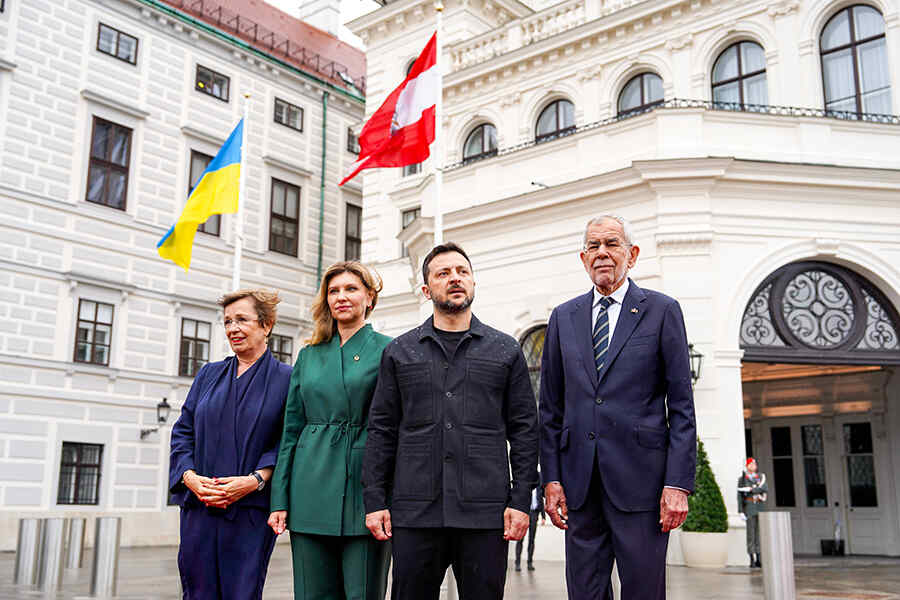 Zelensky Menghabiskan €463.000 dari Kas Negara untuk Kunjungan Satu Hari ke Austria