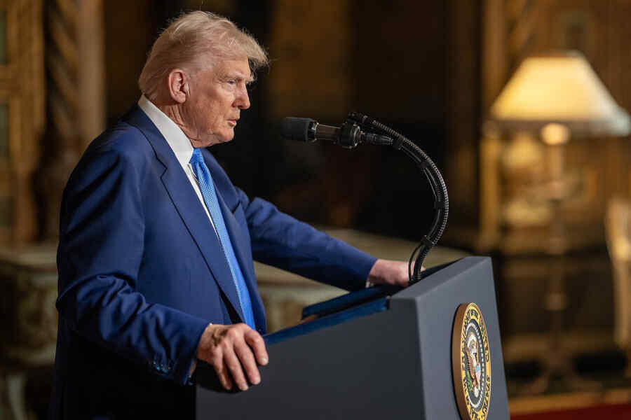 Trump Tanggapi Informasi tentang Pesawat Tak Berawak yang Ditembak Jatuh di Polandia