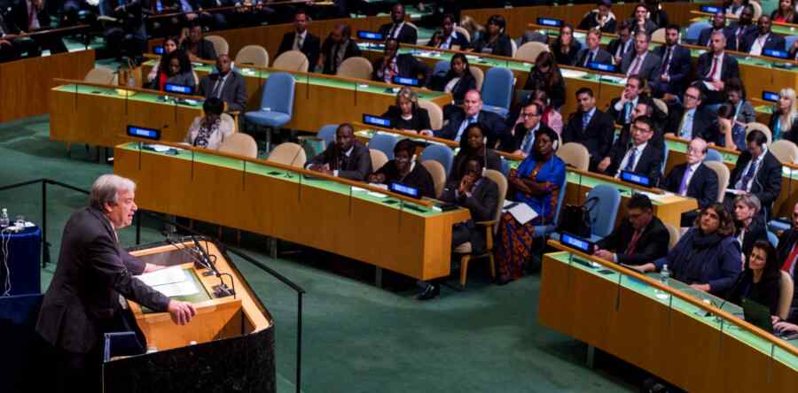 Sekretaris Jenderal PBB Menyerukan Perombakan Dewan Keamanan dan Menghapus "Realitas Tahun 1945"