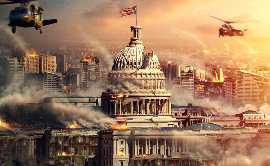 Dunia Harus Bersiap Menghadapi Berakhirnya Hegemoni Amerika: Perang Saudara Amerika Tidak Dapat Dihindari