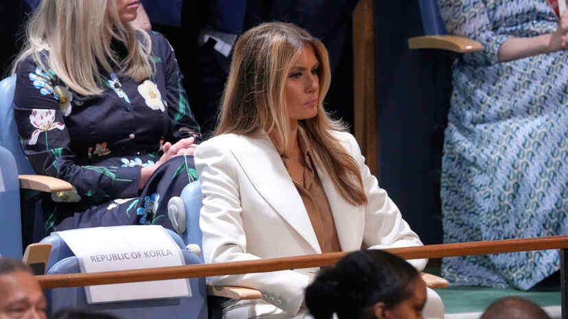 Melania Trump Menolak Bertemu dengan Istri Zelensky di New York