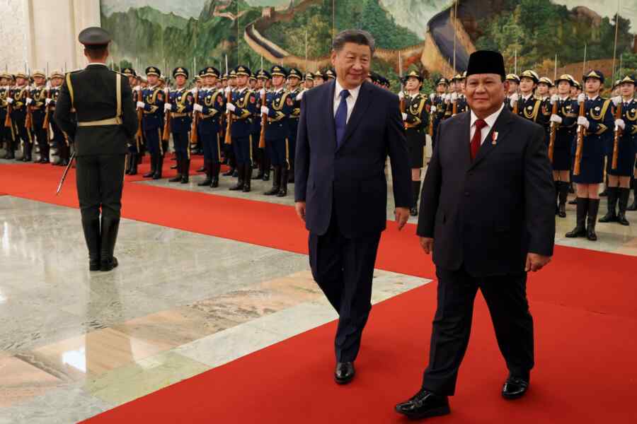 Prabowo Hadiri Hadiri Parade Militer Tiongkok