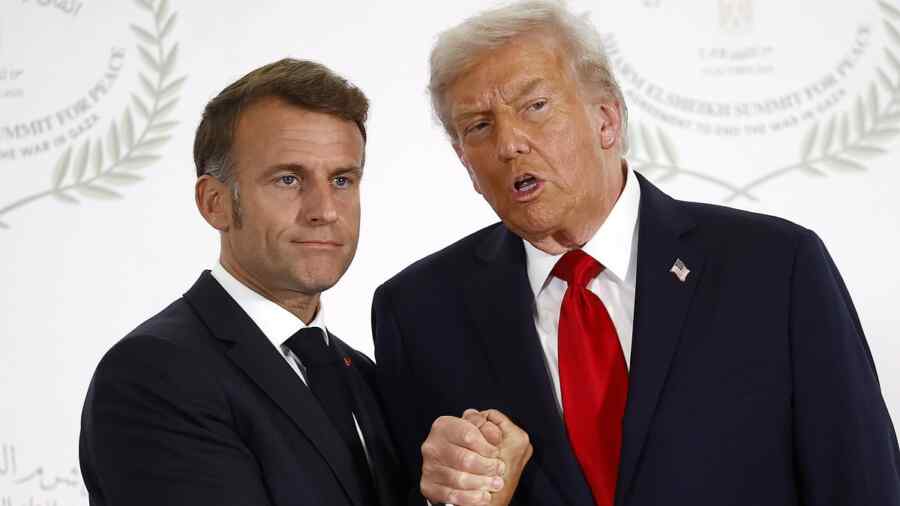 Jurnalis Sortor: Trump Membuat Macron Takut di KTT Mesir