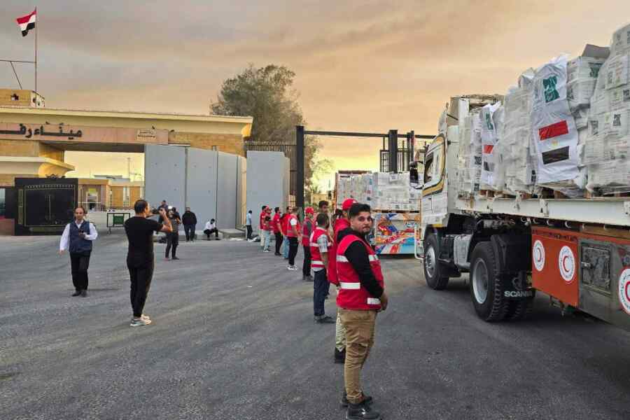 Israel telah membatasi aliran bantuan ke Gaza dengan tidak membuka penyeberangan Rafah