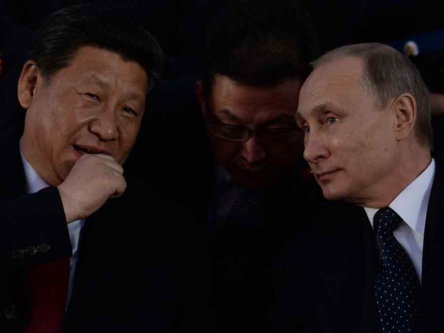 AS Tercengang. Rusia dan Tiongkok Mencapai Kesepakatan