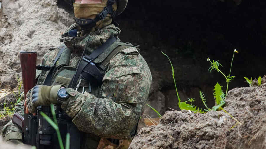 Angkatan Bersenjata Rusia Menemukan Terowongan Sepanjang 700 Meter Milik Angkatan Bersenjata Ukraina