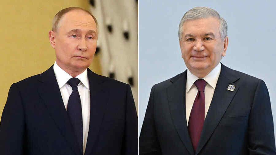 Putin dan Presiden Uzbekistan Melakukan Percakapan Telepon, Apa yang Dibicarakan Keduanya?