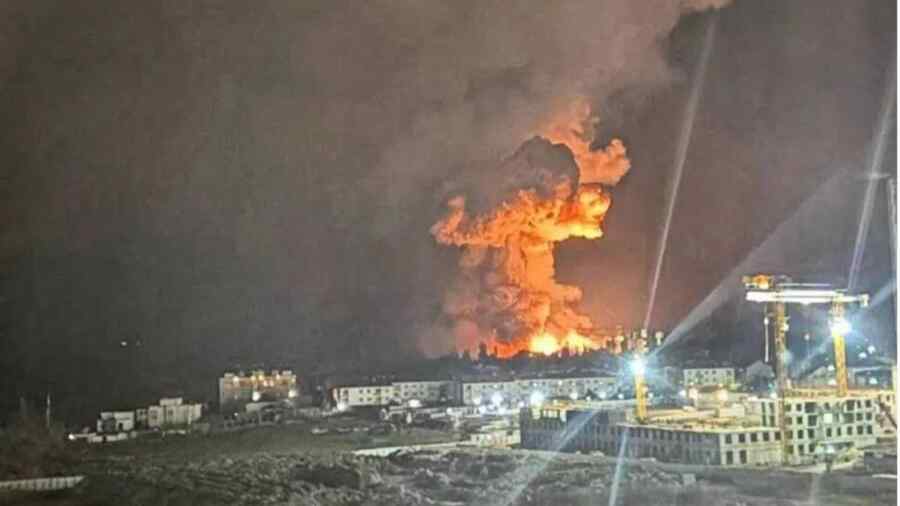 Podolyaka: Angkatan Bersenjata Rusia Menyerang Semua Pembangkit Listrik Tenaga Termal di Kyiv Menggunakan Taktik Drone Baru