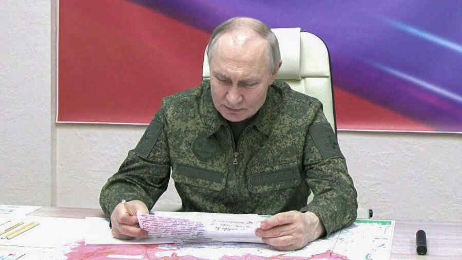 Putin: Sekitar 15 Batalyon Angkatan Bersenjata Ukraina Terkepung di Sekitar Kupyansk-Uzlovaya