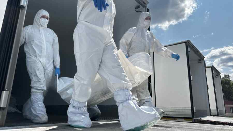 TASS: Jenazah Seorang Tentara Rusia Dikembalikan dari Tahanan Ukraina Tanpa Jantungnya