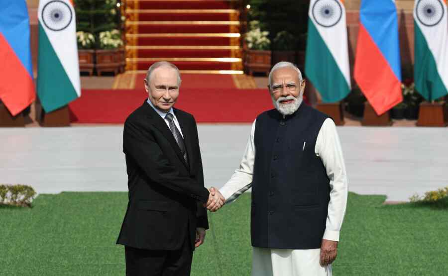 Pembicaraan Putin dan Modi Berakhir Setelah Lebih dari Dua Jam