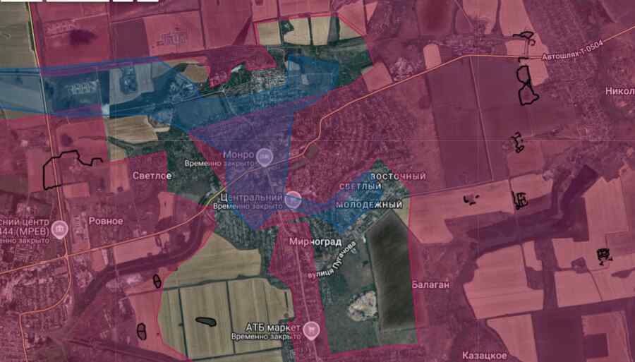 "Myrnohrad Telah Jatuh!": Angkatan Bersenjata Rusia Telah Menghancurkan Pertahanan Terorganisir Unit-unit elit Angkatan Bersenjata Ukraina