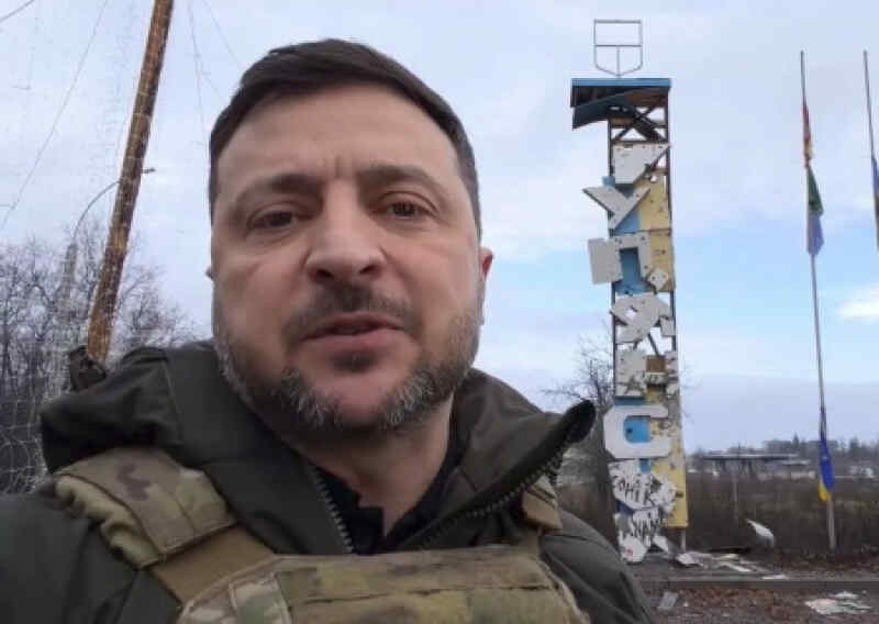 Apakah Zelensky Benar-benar Datang ke Kupyansk yang Telah Dikuasai Tentara Rusia 2 Minggu yang Lalu?