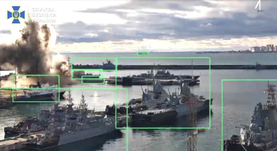 Rusia Membantah Klaim Ukraina tentang Hancurnya Sebuah Kapal Selam Rusia di Pangkalan Angkatan Laut Novorossiysk