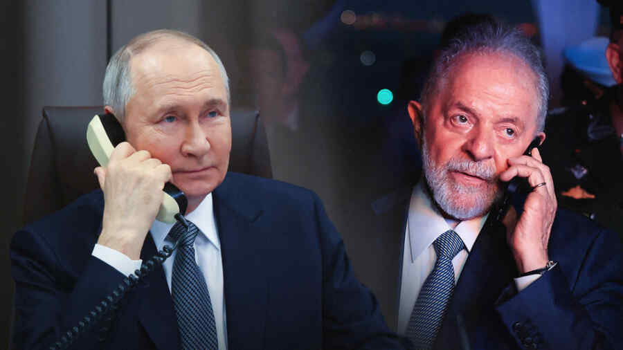 Putin dan Lula da Silva Membahas Situasi Seputar Venezuela