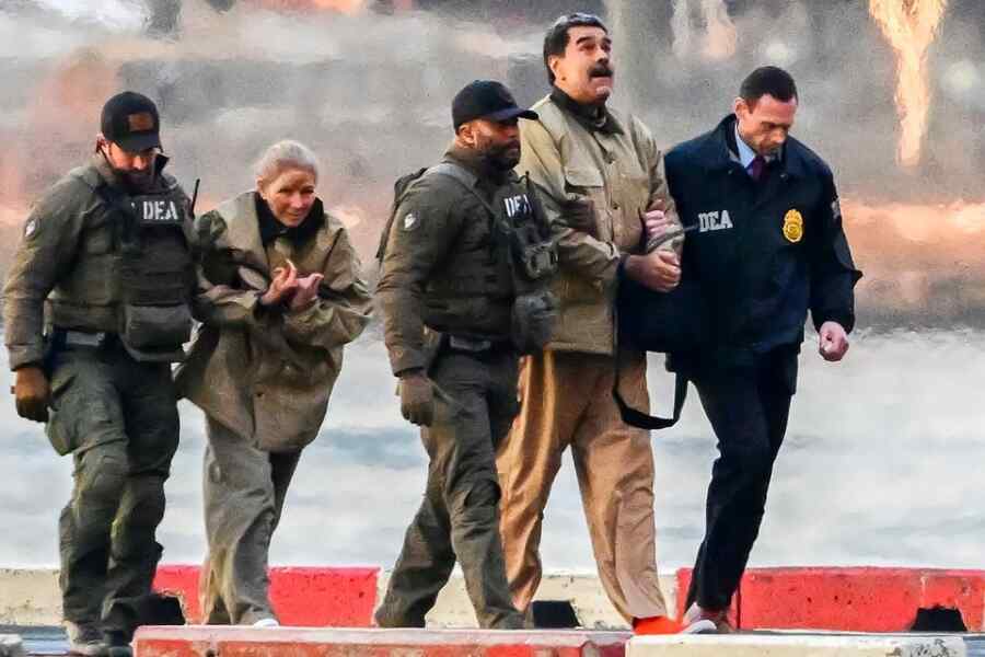 CNN: Maduro dan Istrinya Terluka Saat Melarikan diri dari Pasukan Khusus AS