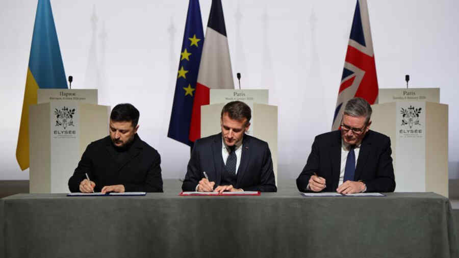 Koalisi Negara-negara yang Bersedia Telah Menandatangani Dokumen tentang Pengerahan Pasukan di Ukraina