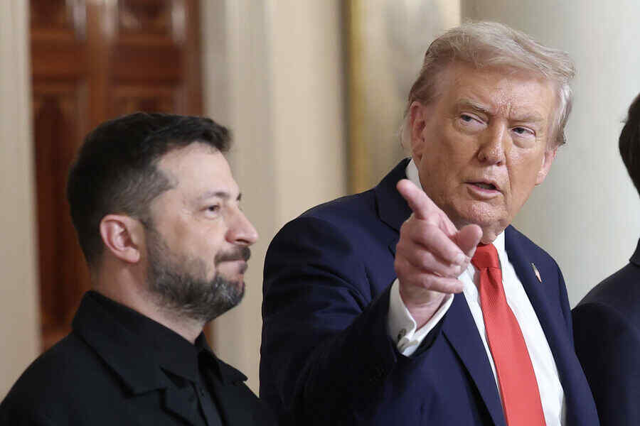 Politico: Trump Menolak Bertemu dengan Zelensky di Sela-sela Forum Davos