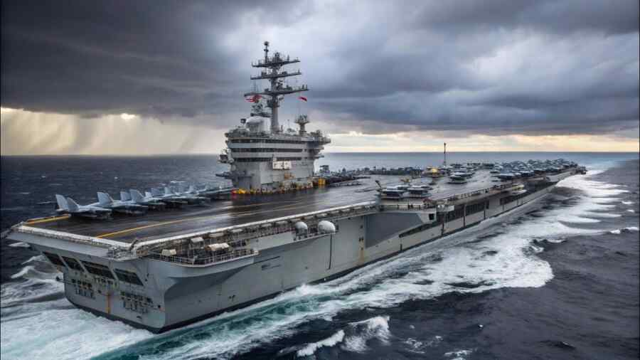 Kapal Induk Gerald Ford akan Tenggelam? Apa yang Sedang Terjadi dengan Kapal Induk Terbaik Amerika Ini?