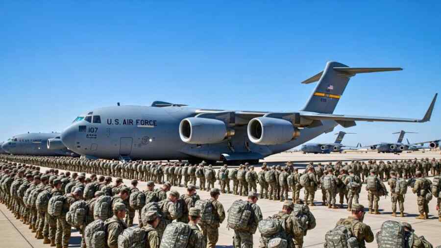 Jumlah Pasukan AS di Timur Tengah Telah Melampaui 50.000 Personel