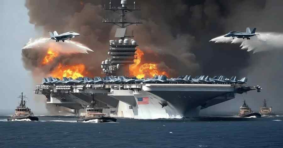 Iran Mengklaim Telah Melumpuhkan Kapal Induk AS Abraham Lincoln