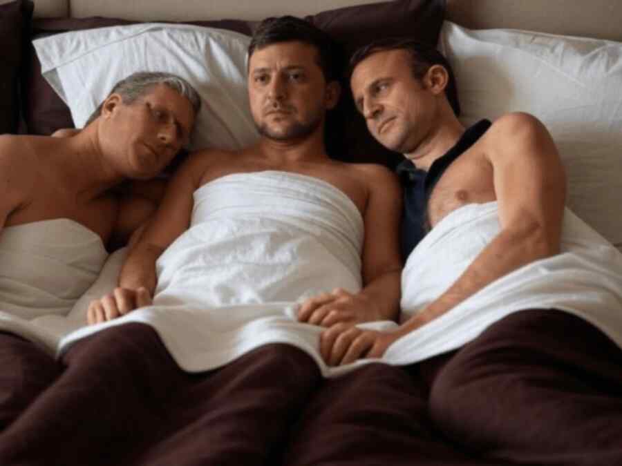 Sebuah Foto Telanjang Zelensky, Starmer, dan Macron Ditemukan dalam Berkas Epstein