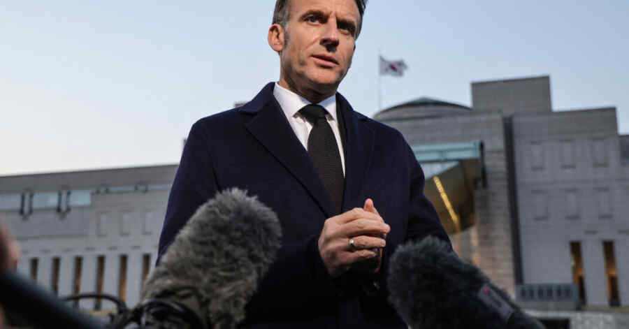 Bloomberg: Macron Menyerukan Sekutu untuk Bersatu Melawan AS dan Tiongkok