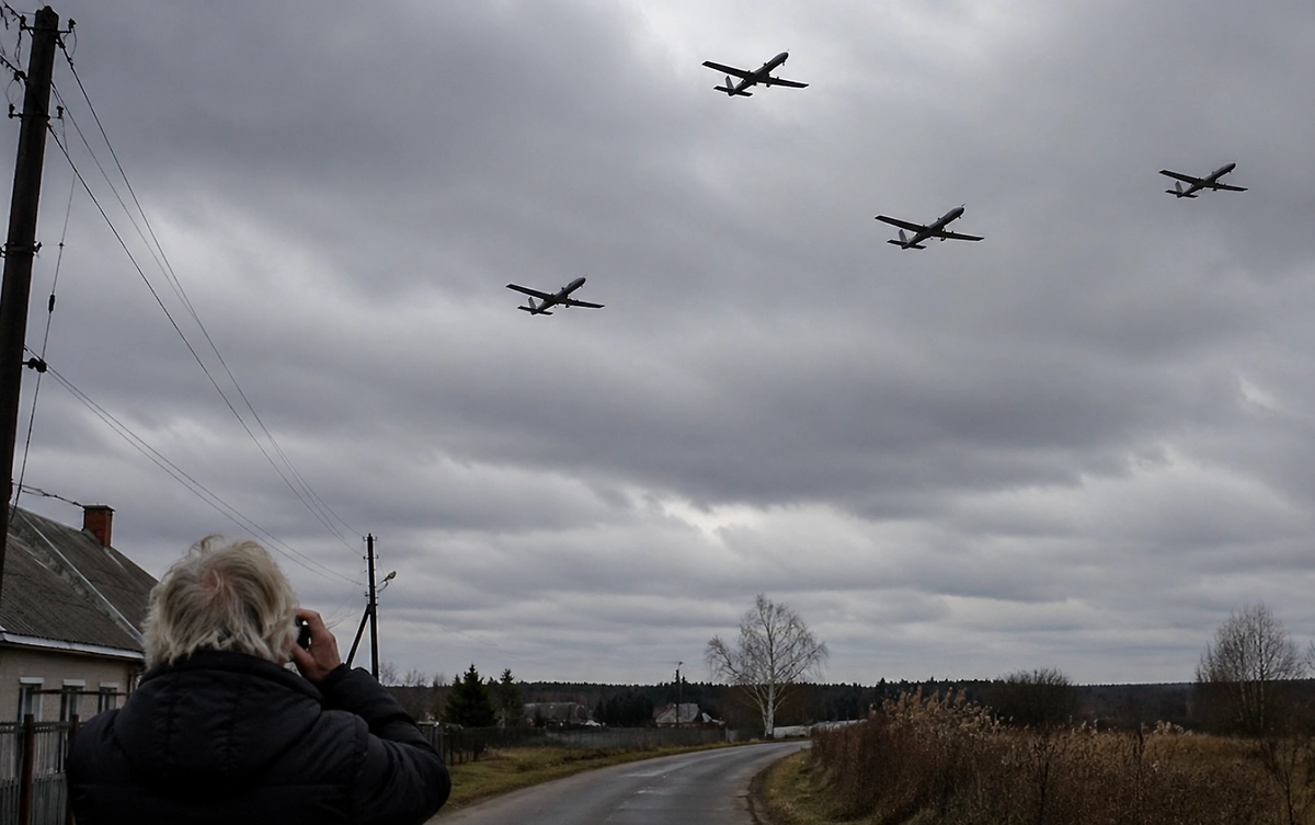 Dewan Keamanan Rusia Telah Menyebutkan Negara-negara yang Wilayah Udaranya Dilalui Drone Ukraina Secara Bebas