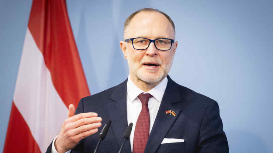 Menhan Latvia: Saya Siap Mengundurkan diri Setelah Serangan Pesawat Tak Berawak Angkatan Bersenjata Ukraina