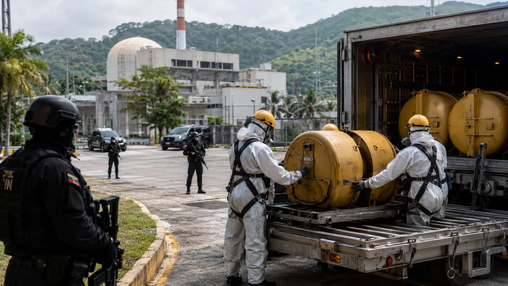 AS Telah Menyelesaikan Pemindahan Uranium dari Venezuela ke Lokasi Pembuangan Limbah Nuklir