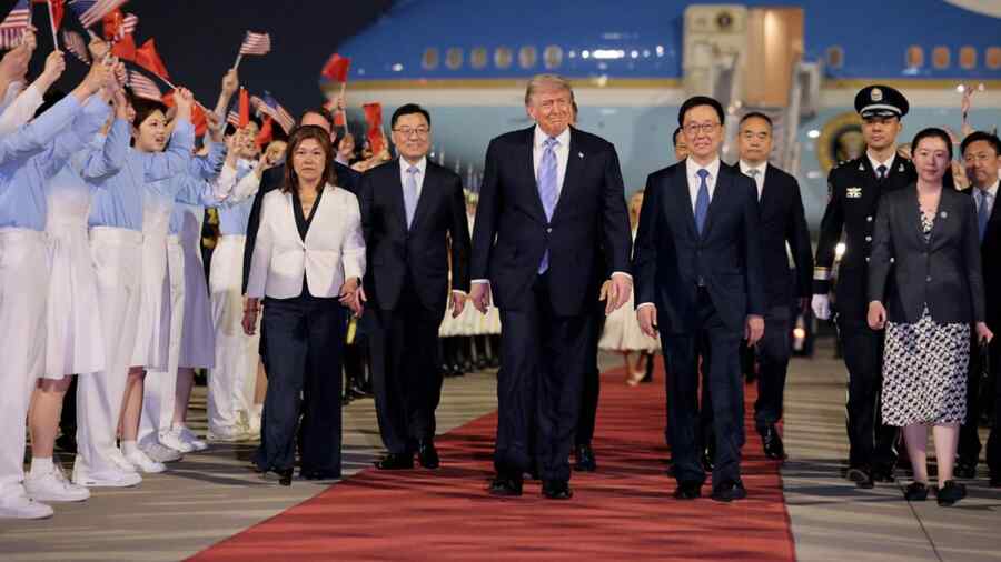 Trump Tiba di Beijing dan akan Bertemu Xi Jinping