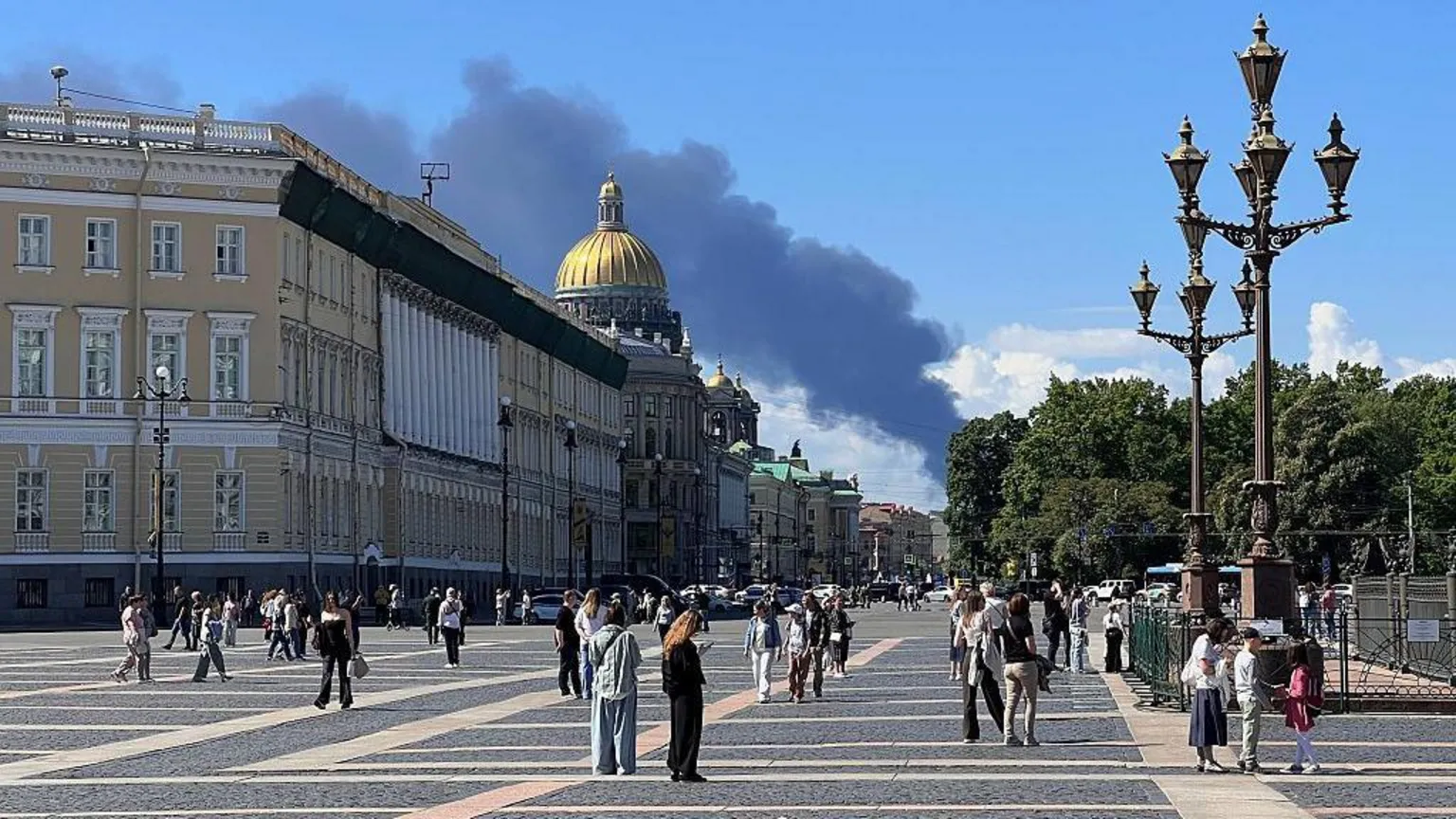 Drone Ukraina Menyerang Fasilitas Infrastruktur di St. Petersburg